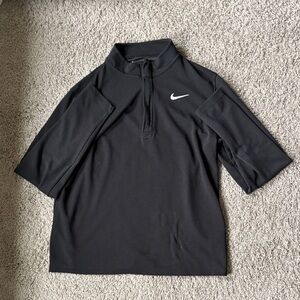 Nike Black Quarter-Zip Shirt
